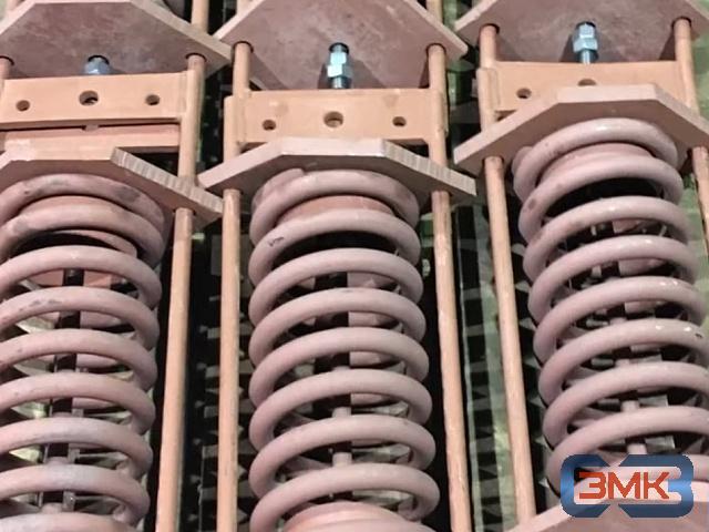 Производство подвесок трубопроводов, пружинных блоков - Видео 11